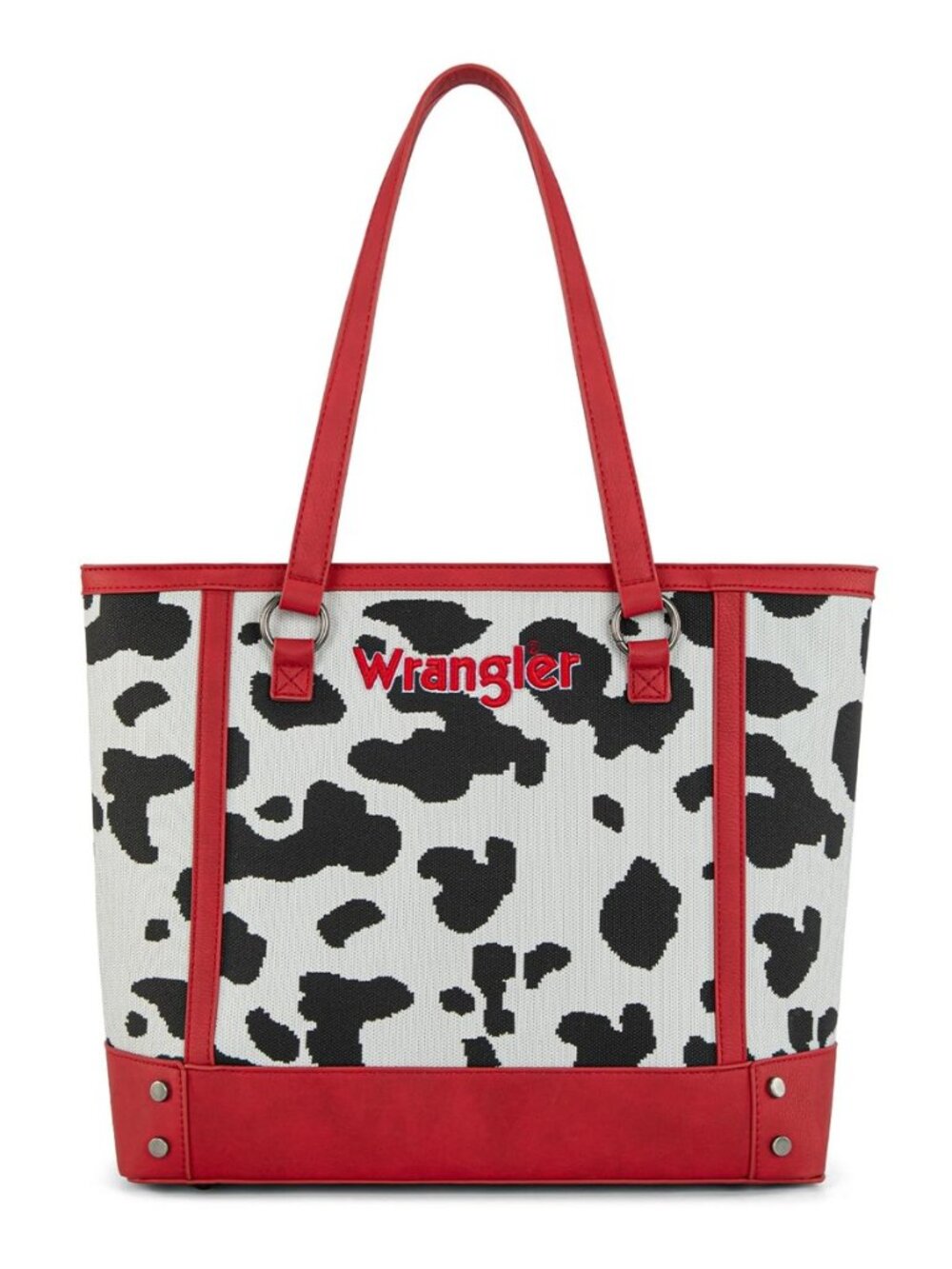 × Wrangler Tote Bag for Women Western Cow Print Purse Designer Top Handle